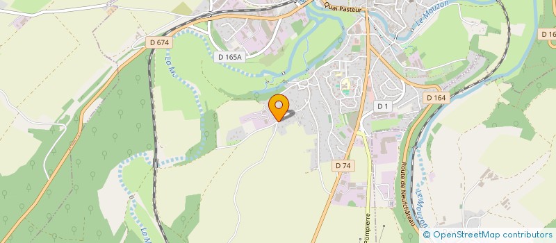 localisation de l'entreprise SCI DU PLATEAU à NEUFCHATEAU