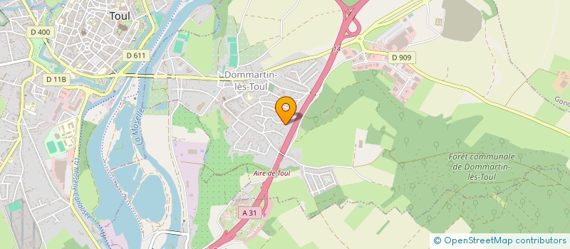 localisation de l'entreprise SCI DU PLATEAU D AINGERAY  CHAUDENEY-SUR-MOSELLE