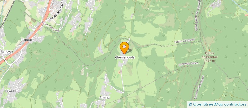 localisation de l'entreprise SCI DU PLATEAU D'ARMIAZ à CRANVES-SALES