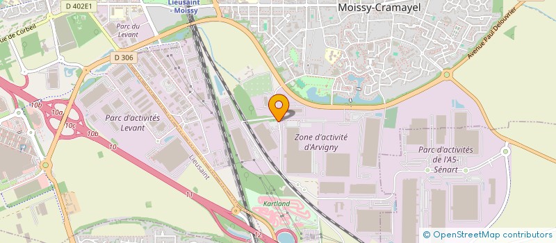 localisation de l'entreprise SCI DU PLATEAU DES GUINETTES  REAU