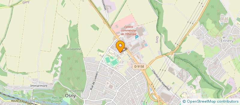 localisation de l'entreprise SCI DU PLATEAU DU VEXIN  OSNY