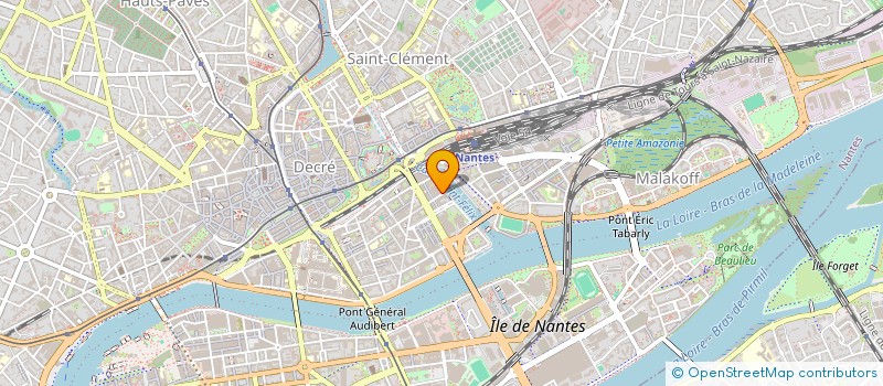 localisation de l'entreprise SCI DU PLESSIS  NANTES