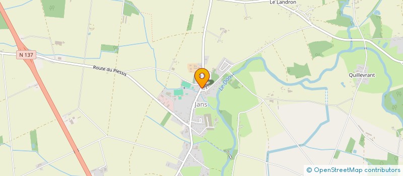 localisation de l'entreprise SCI DU PLESSIS  JANS