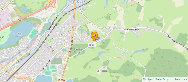 localisation de l'entreprise SCI DU PLESSIS  BLANZY