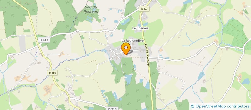 localisation de l'entreprise SCI DU PLESSIS  MAUGES-SUR-LOIRE