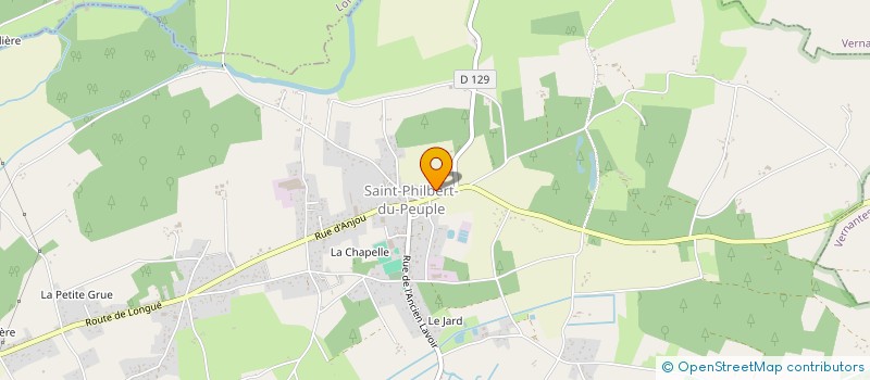 localisation de l'entreprise SCI DU PLESSIS à GENNES-VAL-DE-LOIRE