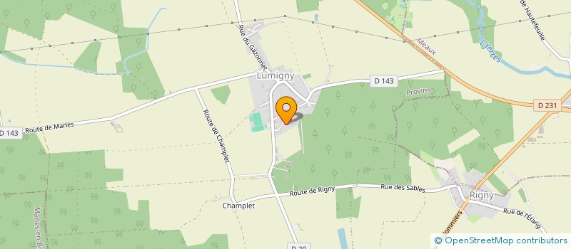localisation de l'entreprise SCI DU PLESSIS à LUMIGNY NESLES ORMEAUX