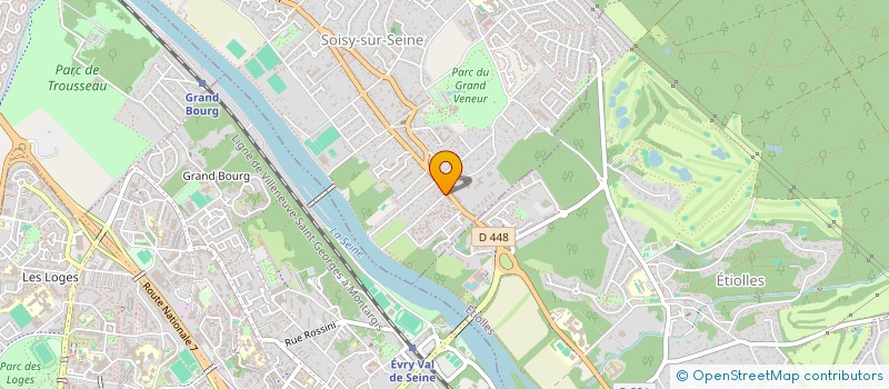 localisation de l'entreprise SCI DU PLESSIS à SOISY-SUR-SEINE