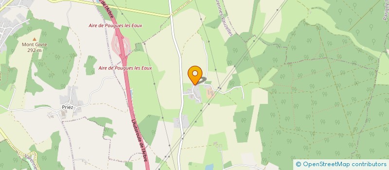 localisation de l'entreprise SCI DU PLESSIS  VARENNES-VAUZELLES