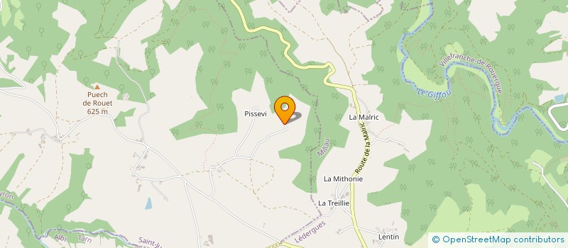 localisation de l'entreprise SCI DU PLO  DURENQUE