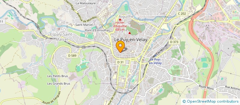 localisation de l'entreprise SCI DU PLOT à LE PUY-EN-VELAY