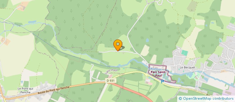localisation de l'entreprise SCI DU PLOUY LOUVET à SAINT-PAUL