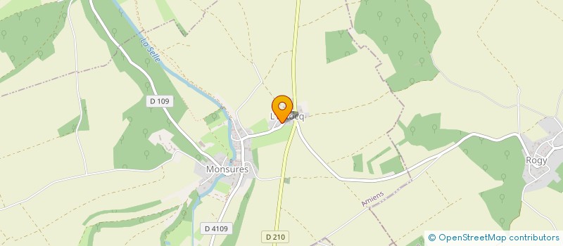 localisation de l'entreprise SCI DU PLY  MONSURES