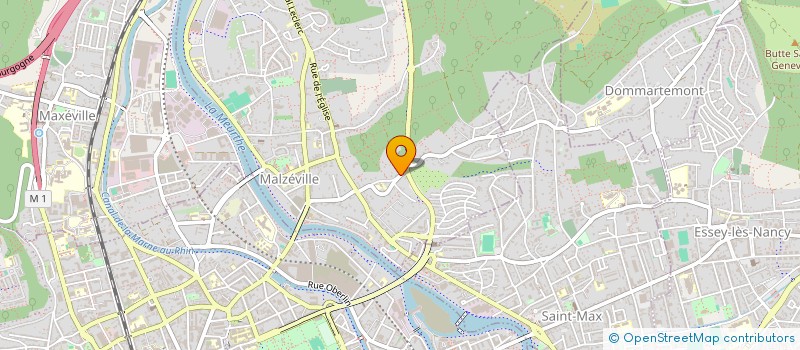 localisation de l'entreprise SCI DU PN3  MALZEVILLE