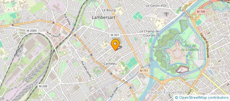 localisation de l'entreprise SCI DU POETE à LAMBERSART