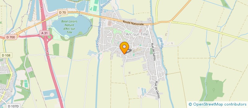 localisation de l'entreprise SCI DU POINT DU JOUR  COUTERNON