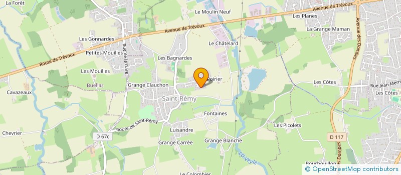 localisation de l'entreprise SCI DU POIRIER à SAINT-REMY