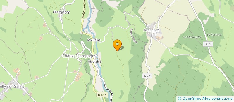 localisation de l'entreprise SCI DU POIRIER  PONT-D'HERY