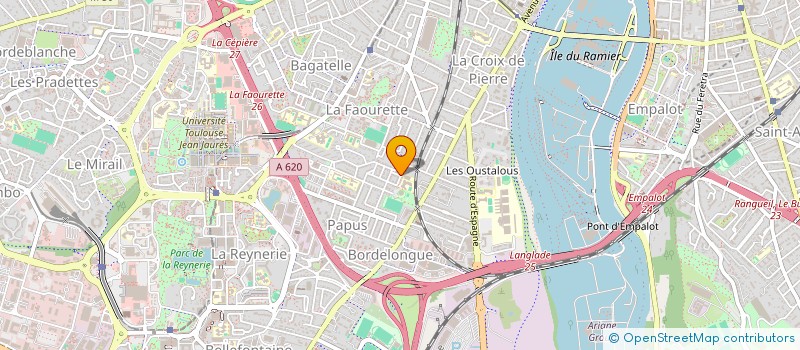 localisation de l'entreprise SCI DU POITOU à TOULOUSE