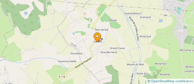 localisation de l'entreprise SCI DU POIVRE  VILLENEUVE SUR LOT