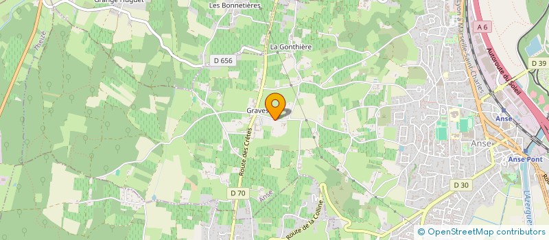 localisation de l'entreprise SCI DU POLE  ANSE