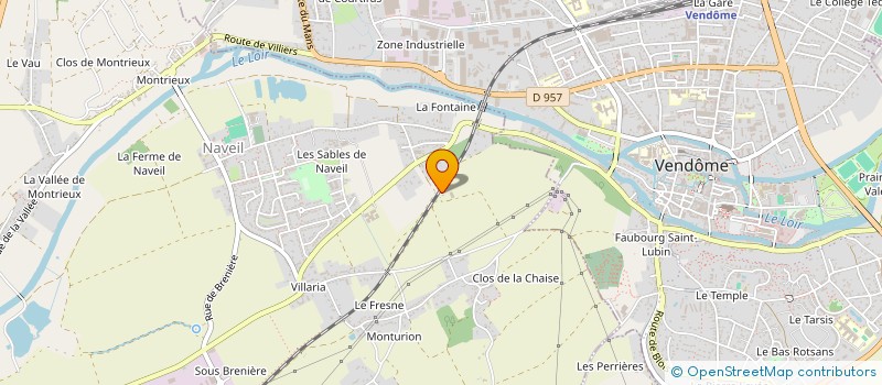 localisation de l'entreprise SCI DU POLISSOIR  NAVEIL