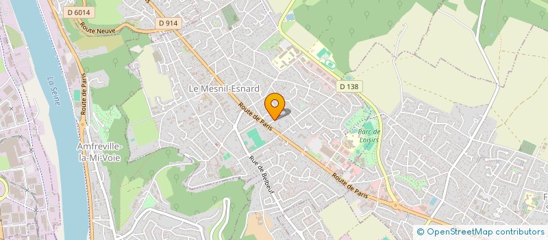 localisation de l'entreprise SCI DU POLLET  LE MESNIL-ESNARD