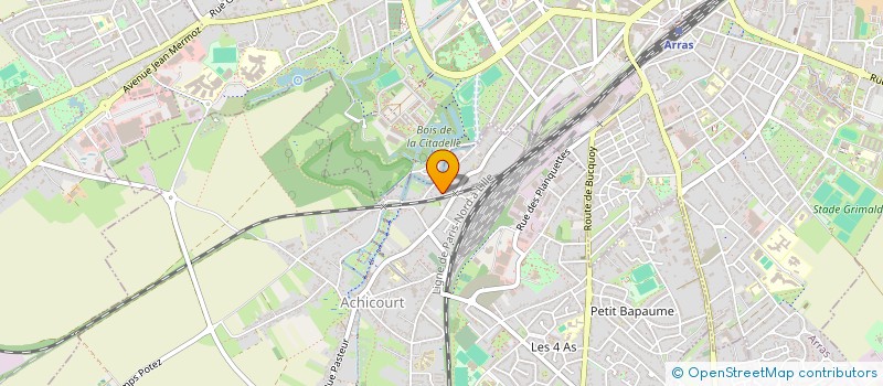 localisation de l'entreprise SCI DU POLYGONE  ACHICOURT