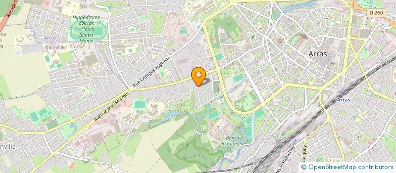 localisation de l'entreprise SCI DU POLYGONE à ARRAS