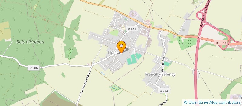 localisation de l'entreprise SCI DU POMMIER  HOLNON