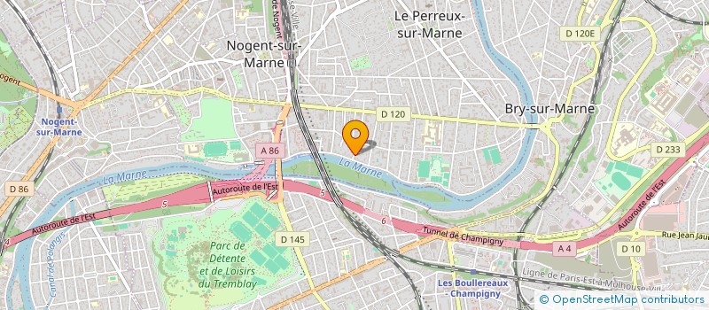 localisation de l'entreprise SCI DU PONCEAU  NOGENT-SUR-MARNE