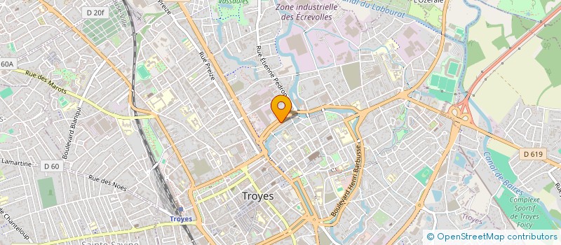 localisation de l'entreprise SCI DU PONCEAU à TROYES