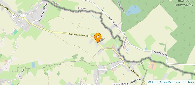 localisation de l'entreprise SCI DU PONCHEAU  MOUCHIN