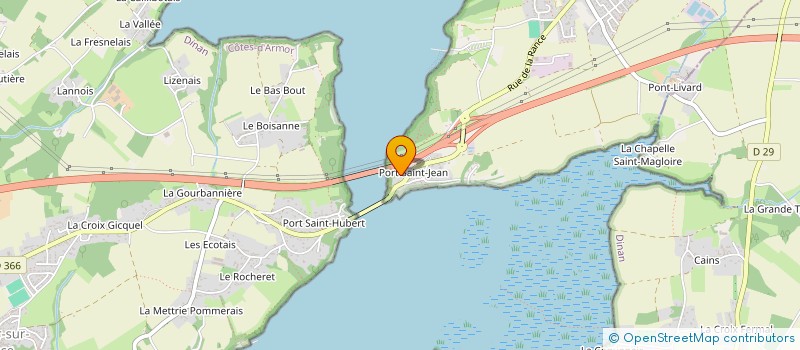 localisation de l'entreprise SCI DU PONT  LA VILLE-ES-NONAIS