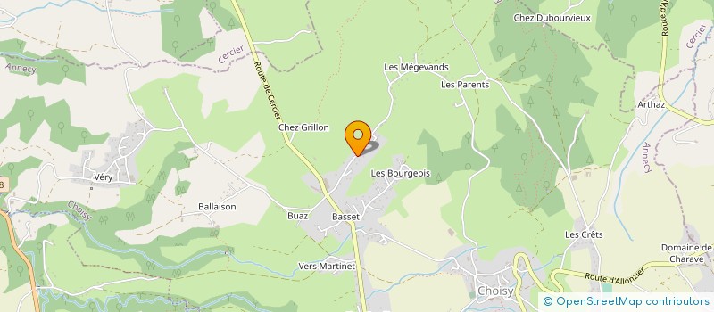 localisation de l'entreprise SCI DU PONT  CHOISY