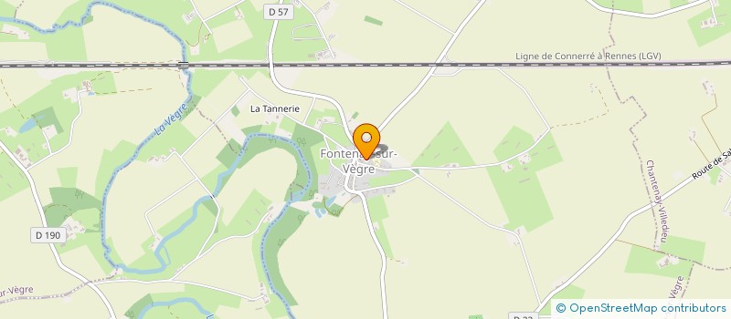 localisation de l'entreprise SCI DU PONT  LOUE