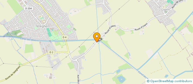 localisation de l'entreprise SCI DU PONT A CHARRETTES  TETEGHEM-COUDEKERQUE-VILLAGE