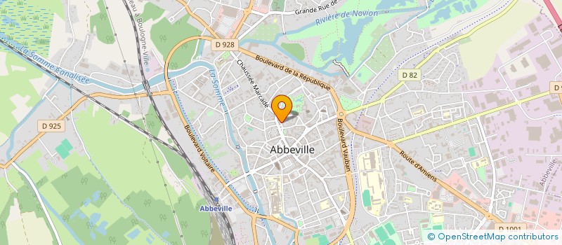 localisation de l'entreprise SCI DU PONT A PLICOURT à ABBEVILLE