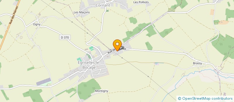 localisation de l'entreprise SCI DU PONT AUGER à LES BORDES