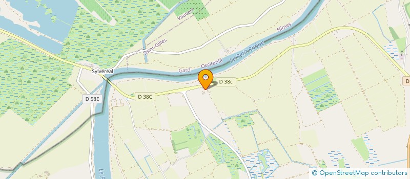 localisation de l'entreprise SCI DU PONT BLANC  LES STES MARIES DE LA MER