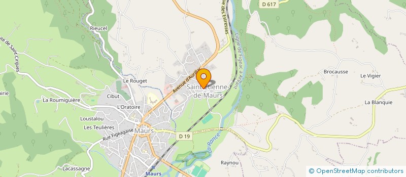 localisation de l'entreprise SCI DU PONT BLANC à SAINT-ETIENNE-DE-MAURS