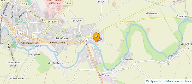 localisation de l'entreprise SCI DU PONT BORDEAU à YEVRES