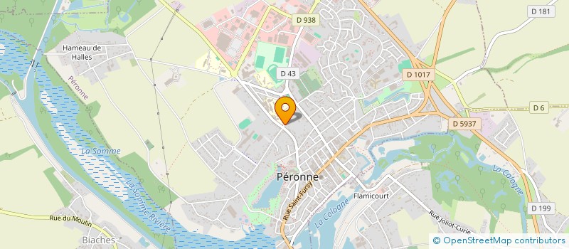 localisation de l'entreprise SCI DU PONT D'ANJOU à PERONNE