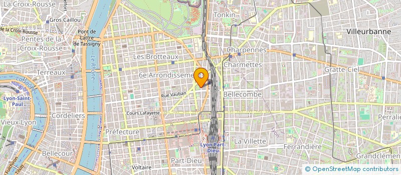 localisation de l'entreprise SCI DU PONT D ECULLY  LYON