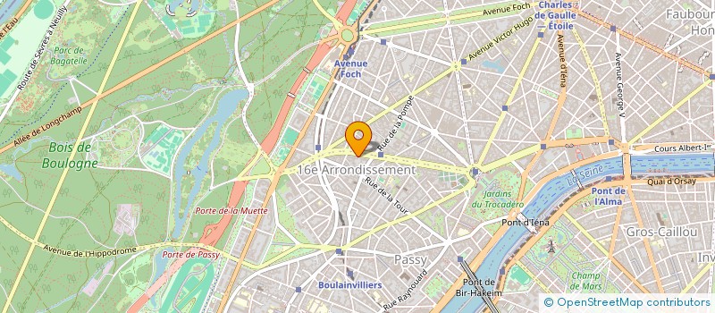 localisation de l'entreprise SCI DU  PONT DE BERCY  PARIS