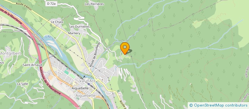 localisation de l'entreprise SCI DU PONT DE LA BALME  ARGENTINE