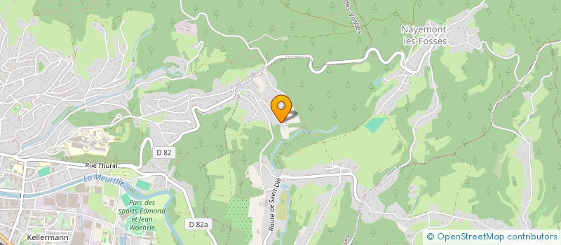 localisation de l'entreprise SCI DU PONT DE LA CHOUETTE  NAYEMONT-LES-FOSSES