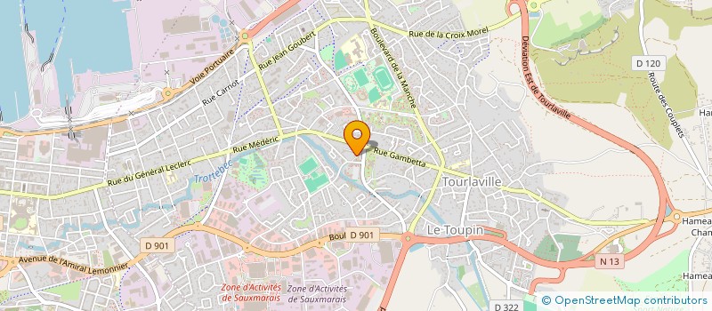 localisation de l'entreprise SCI DU PONT DE LA NOE à CHERBOURG-EN-COTENTIN