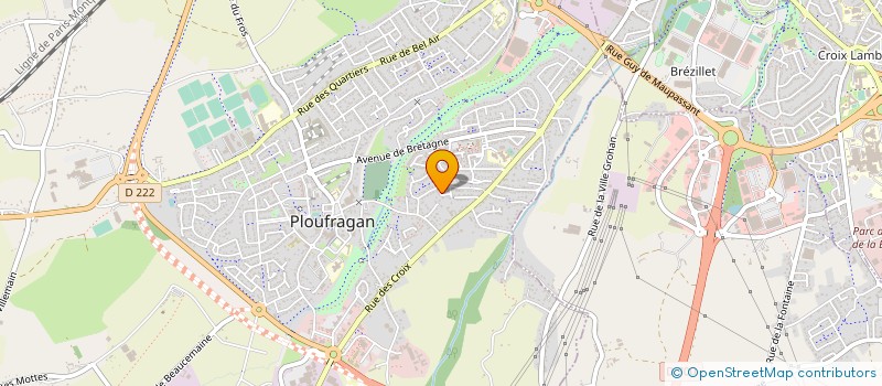 localisation de l'entreprise SCI DU PONT DE PIERRE  PLOUFRAGAN