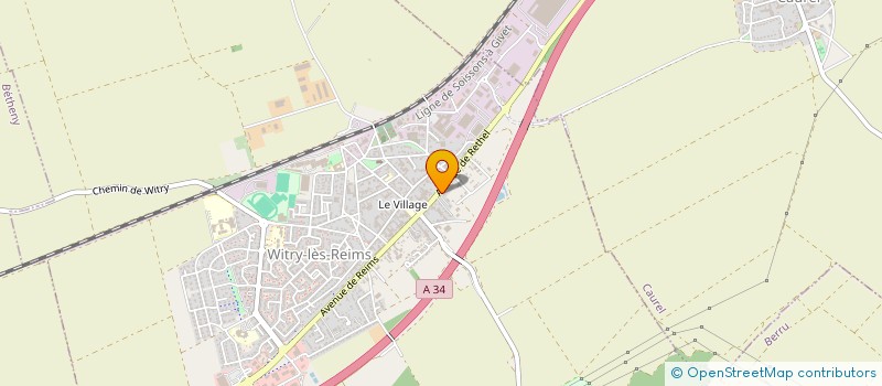 localisation de l'entreprise SCI DU PONT DE SOLE BIS  WITRY-LES-REIMS